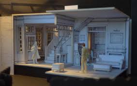 Set Model By Designer Wilson Chin Scenic Design Scene Design Stage Set Design