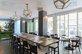Fully vaccinated patients/residents can participate in communal dining without use of source control or physical distancing. Communal Table Stock Photos Offset