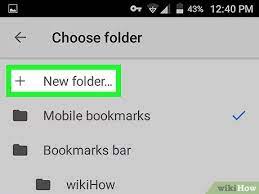 Curious if there are built in methods or ways to sort a list of items that i retrieve let's say in alphabetical order. How To Organize Bookmarks On Chrome On Android 10 Steps