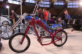 Jesse james of west coast choppers and monster garage hammers a sheet of aluminum into submission and gas welds it into a chopper gas tank. Jesse James Chopper Bicycle Shop Clothing Shoes Online