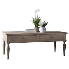 There is nothing flimsy about it. Malique 2 Drawer Coffee Table Solid Wood Natural