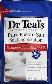 Epsom sal-empapando de Dr. Teal solución, 6 libras. - Simaro.co