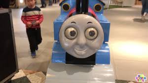 Hey Kids! Incredible Real Life Thomas Train Ride in the Mall!