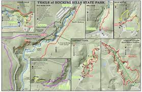 This handy planning tool highlights the park's best attractions and even includes trail maps and other helpful information! Forest Bathing In Hocking Hills Ohio My Family Travels