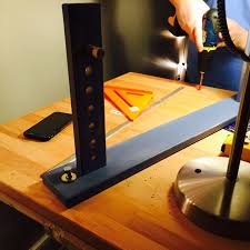 We Used The Ikea Gerton Table Top In Solid Wood For Or Desktops But Were Concerned About The Suggested Installation Of Such A Heavy Tab Desk Ikea Standing Desk