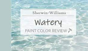 The best colors to paint your master bedroom for sleep. Sherwin Williams Watery Sw 6478 The Calming Coastal Blue Knockoffdecor Com