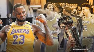 15 players cards with trophy, 8 highlights, 3 celebration shots, 1 team logo, 1 team image, 1 head coach card , and 1 mvp. Lakers News La S Championship Ceremony Should They Win 2020 Title