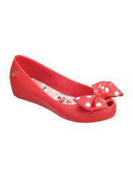 Ultragirl Minnie Mini Flat By Mini Melissa At Gilt Melissa Shoes Minnie Mouse Shoes Disney Shoes