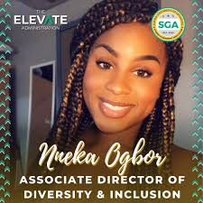 Meet Nneka Ogbor, our Associate Director of Diversity and Inclusion! Nneka  is a junior Psychology major and Bioethics minor from San Jose, CA. Her  goal is to get to know fellow Xavierites