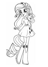 Free rarity from my little pony equestria girls coloring pages printable for kids and adults. Coloring Pages Equestria Girls 100 Coloring Pages For Printing
