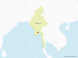 Burma map flag of myanmar, myanmar map png. Vector Maps Of Myanmar Free Vector Maps
