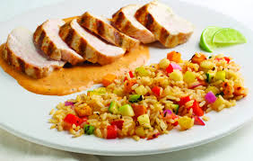 Red Mesa Grilled Chicken With Arizona Rice Pilaf Recipe Uncle Ben S Rice Recipes Recipe Pilaf Recipes Grilling Recipes Grilled Chicken