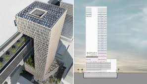 Som Mashreq Bank Headquarters Office Tower Skyscraper Architecture Photography