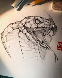 Pencil Sketch Artist Psdelux Animal Drawings Artwoonz Snake Drawing Animal Drawings Animal Sketches