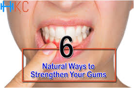 What to do to strengthen slightly weak teeth? How To Strengthen The Gums Naturally