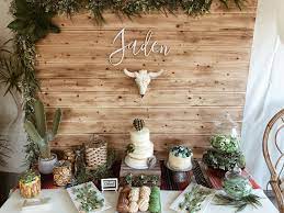 Boy Boho Baby Shower Bohemian Baby Shower Cowboy Baby Shower Boho Baby Shower
