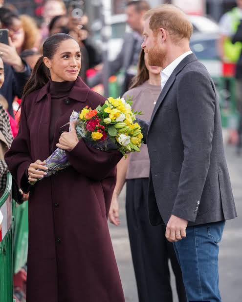 Meghan Markle and Prince Harry were “genuinely thrilled” with their first  joint engagements since moving back to the U.K. Click the link in the first  comment for the full story. ⬇️ 📷: Christopher