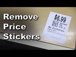 Get removing sticky price tags. How To Remove Price Stickers From Plastic Safely And Easily Youtube