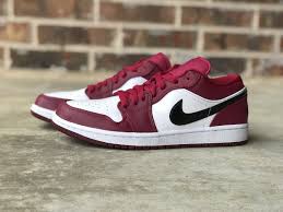 Taking A Closer Look At The Jordan 1 Low Noble Red Video In 2020 Jordan 1 Low Fresh Shoes Retro Basketball Shoes
