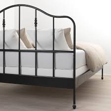 Sagstua Bed Frame Black Eidfjord Ikea Bed Frame Bed Comfort Mattress