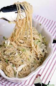The dish is served over angel hair pasta or linguine. Creamy Chicken Angel Hair Pasta With Zucchini Mom Foodie