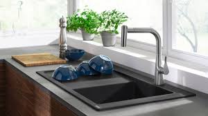 Here are 10 kitchen sink types, including their pros and cons. Granite In The Kitchen Is On Trend Find Inspiration Hansgrohe Int