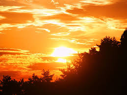 六甲山の夕日[壁紙写真集-無料写真素材]
