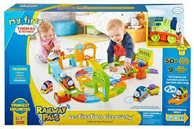 Fisher Price My First Thomas Friends Railway Pals Destination Discovery Train Set Thomas And Friends Toys Thomas And Friends Kids Toys Online