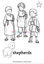 I have been a missionary working in belize for many, many years now. Nativity Colouring Page Shepherds