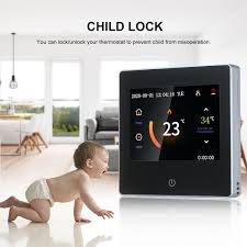 You can now use your carrier thermostat as normal. Compre Smart Home Control 16a Controlador De Temperatura Digital Termostato Lcd Pantalla Tactil Semanal Programable Con Wifi Calefaccion Electrica A 48 Del Miumiu1 Es Dhgate Com