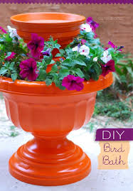 Bird Bath And Feeder Combo 25 Diy Garden Projects Anyone Can Make Craftionary Diy Bird Bath Diy Garden Projects Garden Projects