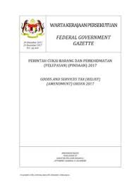 Semoga perkongsian maklumat tentang senarai pelepasan cukai pendapatan individu bagi tahun taksiran 2019 bermanfaat puat para pembayar cukai di luar sana. Warta Kerajaan Persekutuan Customs Warta Kerajaan Persekutuan Customs Pdf Pdf4pro