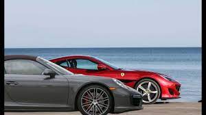 Maybe you would like to learn more about one of these? 2018 Ferrari Portofino Vs Porsche 911 Turbo Cabriolet Youtube