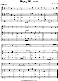 Stephen janetzko was tun wir an deinem geburtstag. Happy Birthday Blockflote Klavier Von Traditional Pdf Noten