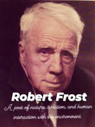 Robert Frost's poems reflect rural life in New Hampshire