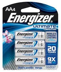 Energizer e2 Lithium AA Battery, 2900 ...