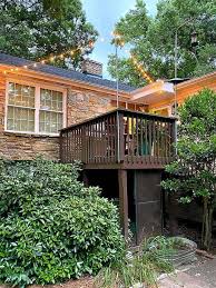 How can you avoid ending up tangled in a web of wires? Tips For Hanging String Lights On A Deck Chatfield Court