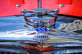 Ss100 Dogbone Radiator Cap Jaguar Car Car Hood Ornaments Car Emblem
