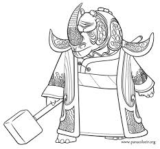 Fairies are believed to be angels that are the size of butterflies, and they are found around every the good dragon coloring page: Comical Adventure Of Dragon Warrior Po Kung Fu Panda 20 Kung Fu Panda Coloring Pages Free Printables