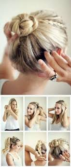Schnell Und Einfach Mittellange Frisuren Neue Haar Modelle Hochsteckfrisuren Lange Haare Mittellange Haare Frisuren Einfach Frisur Hochgesteckt