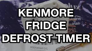 You will have to remove any objects that are in your way such as the contents of the freezer, freezer shelves, icemaker parts, and the inside rear, back, or bottom panel. Kenmore Refrigerator Defrost Timer Replacement Youtube