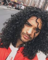 1 214 Likes 34 Comments Cristian Cruz Cristianncruz On Instagram Too Much Fur Long Curly Hair Men Curly Hair Men Natural Hair Men