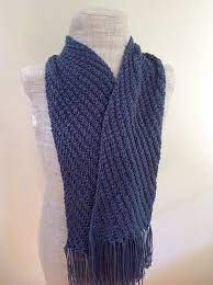 So, i repost it here. Knitting Patterns Galore Diagonal Scarf