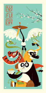 Dave Perillo Kung Fu Panda Poster Release Details Panda Movies Kung Fu Panda Kung Fu Panda Party