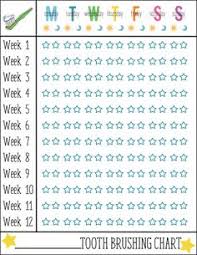 20 Best Printable Brushing Charts For Kids Images Charts