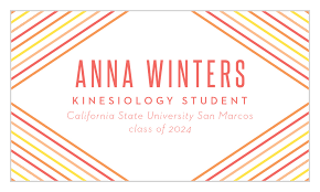 When creating a student business card, just keep in mind that any information listed needs to be both professional and pertinent. Bright Student Business Cards By Basic Invite