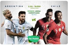 Argentina are set to open their 2021 copa america campaign on monday, 14th june we will have the full match highlights of argentina vs chile right here after the game is over. Copa America Argentina Tekuk Chile 2 1 Raih Juara 3 Messi Kartu Merah Ini Videonya Bola Bisnis Com