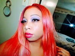 HALLOWEEN MAKEUP TUTORIAL LOLA FISH FROM SHARKTALES 2004 || HOW TO DYE  BLONDE SYNTHETIC WIG RED||