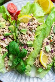 Research shows that americans consume around a billion pounds of tuna every year. Avocado Tuna Salad Keto Low Carb Paleo Whole30
