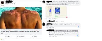 Our goal is to create a safe and engaging place for. Sunscreen Causes Cancer According To Junk Science And Youngliving Huns Antimlm